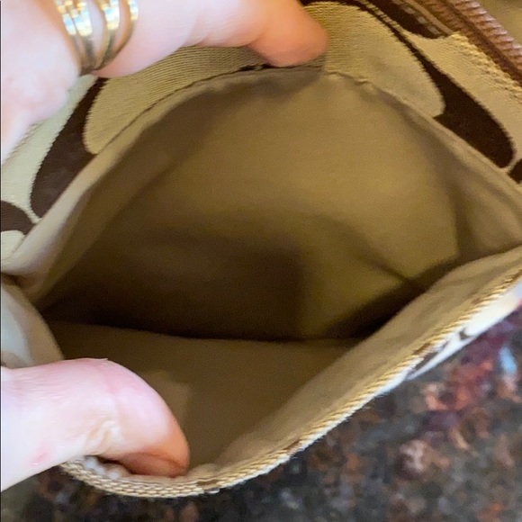 Coach monogram and pink crossbody - Picture 5 of 7